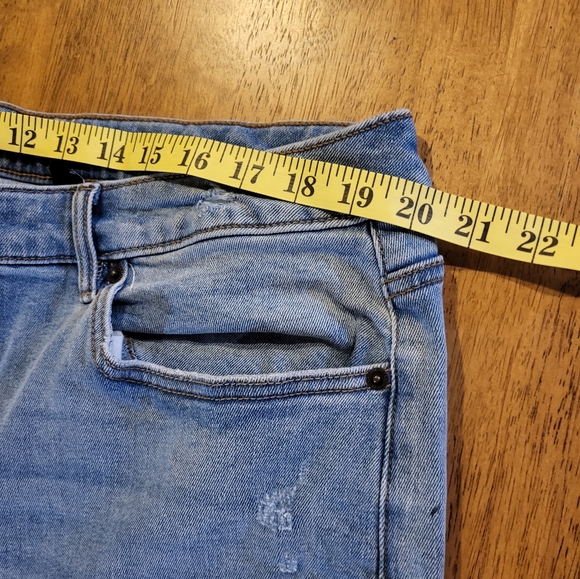 Highrise Straight Leg Jeans With Lycra Spandex - Picture 8 of 10